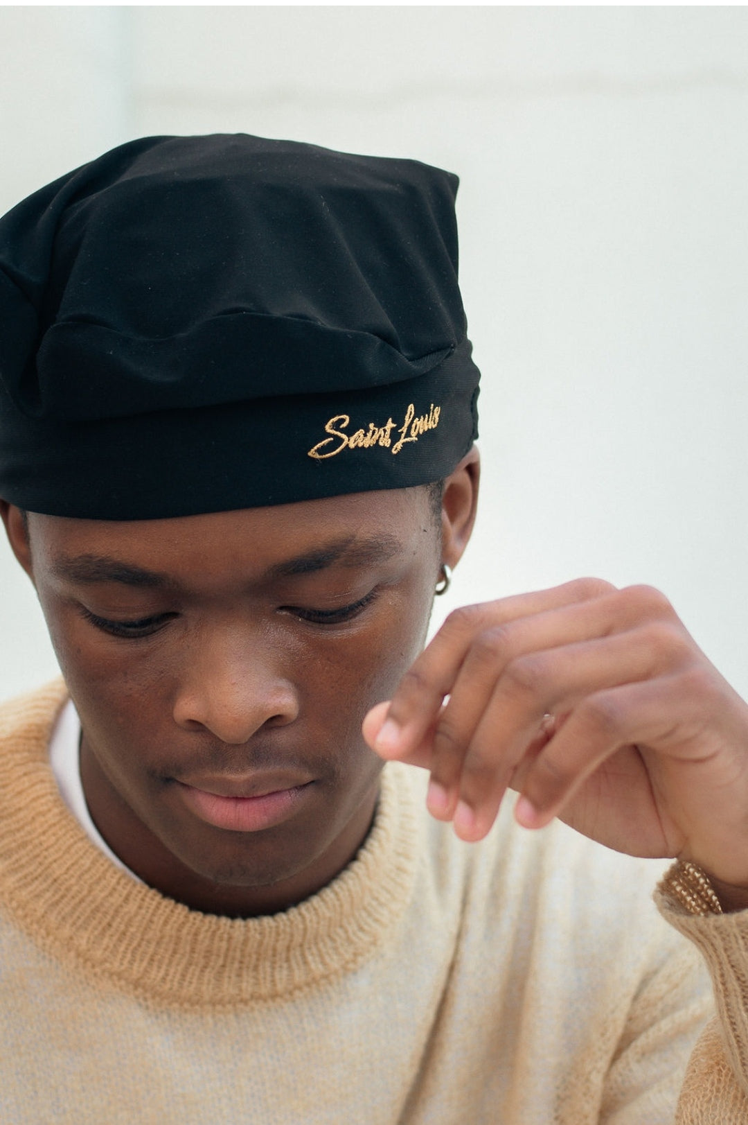 Saint Louis Skull Cap – Black