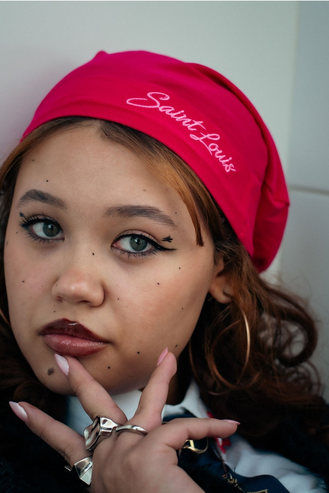 Saint Louis Skull Cap – Pink